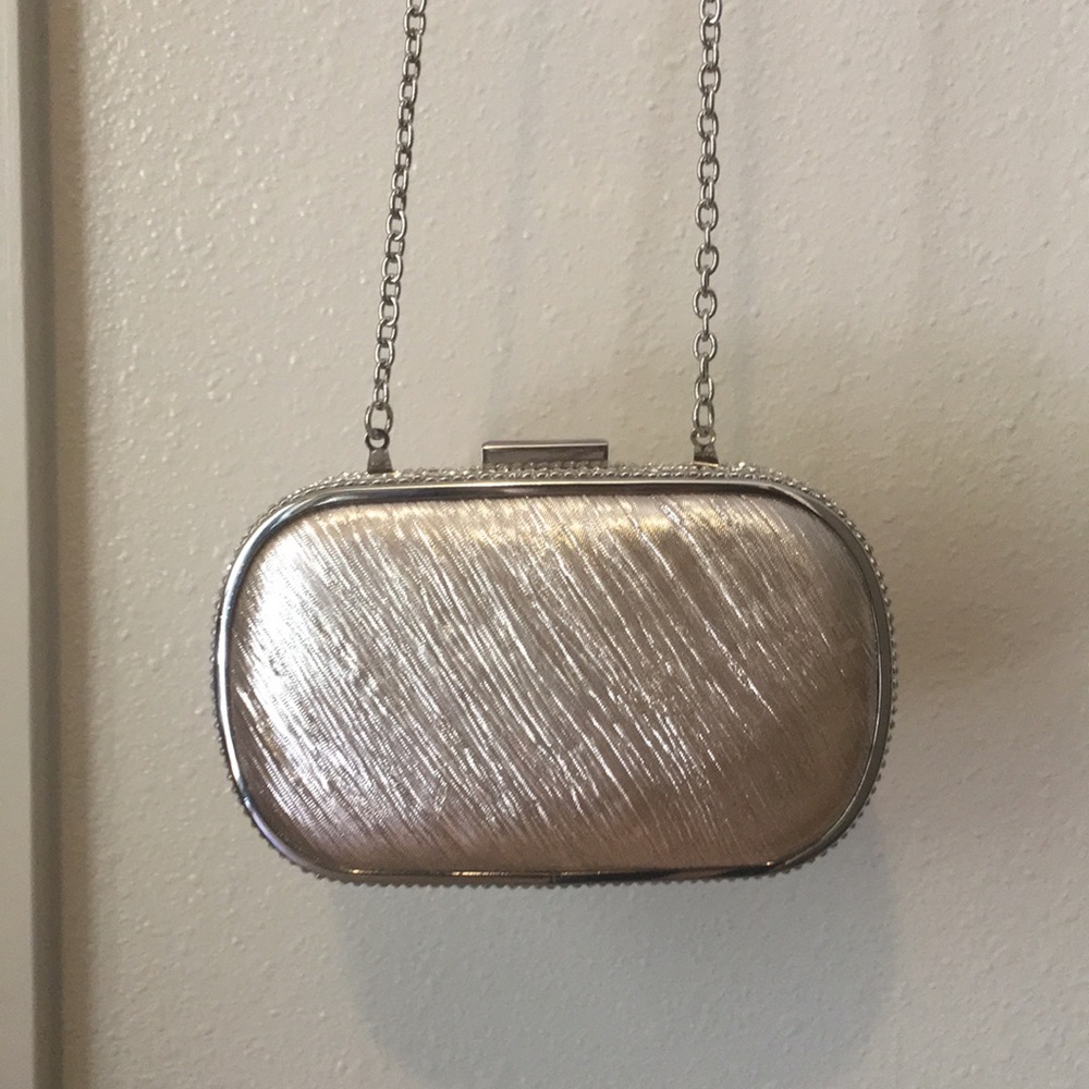 Silver Kate Landry Purse
